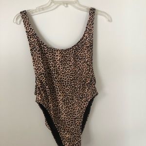 Leopard bathing suit